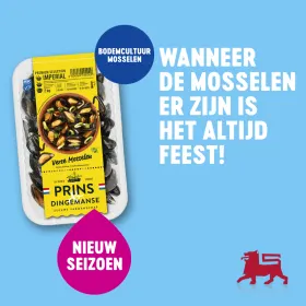 Het mosselsiezoen is begonnen!